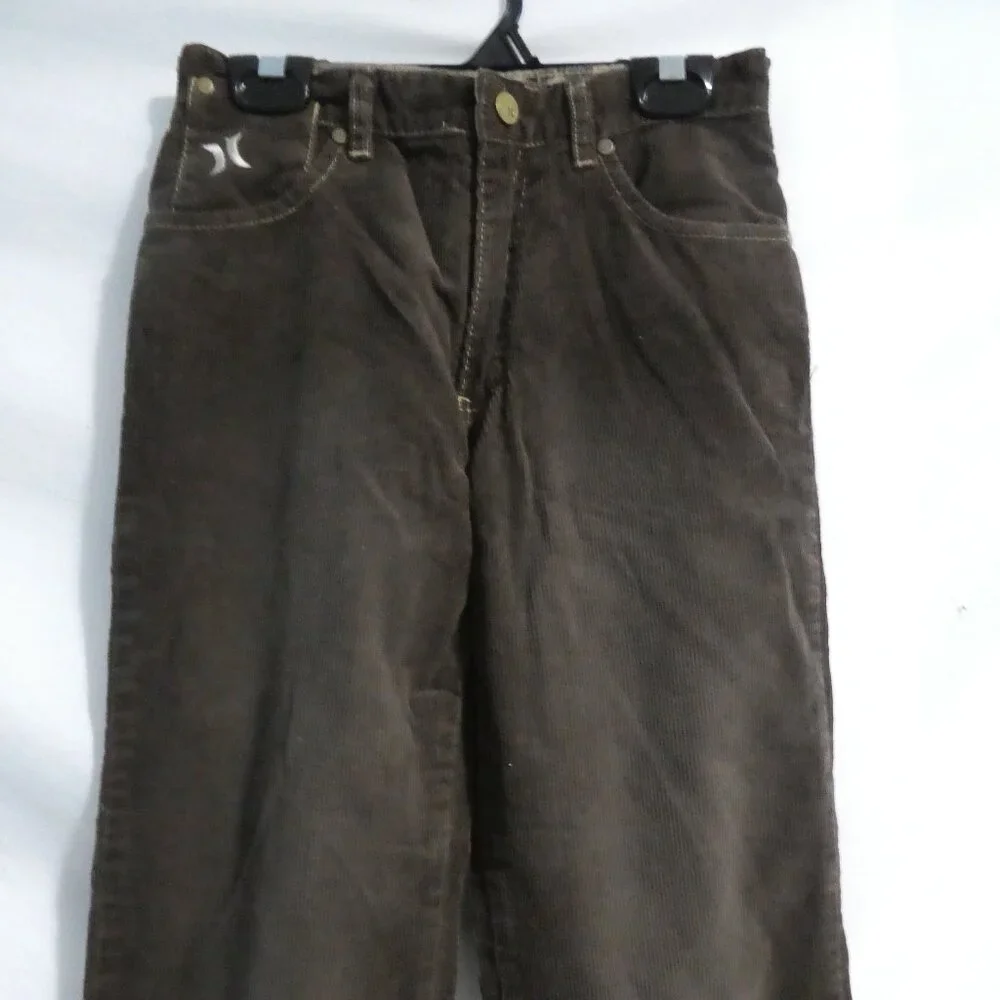 HURLEY | size 7 | Brown Corduroy - Cords | Pants | 100% Cotton | NWOT - Picture 6 of 16